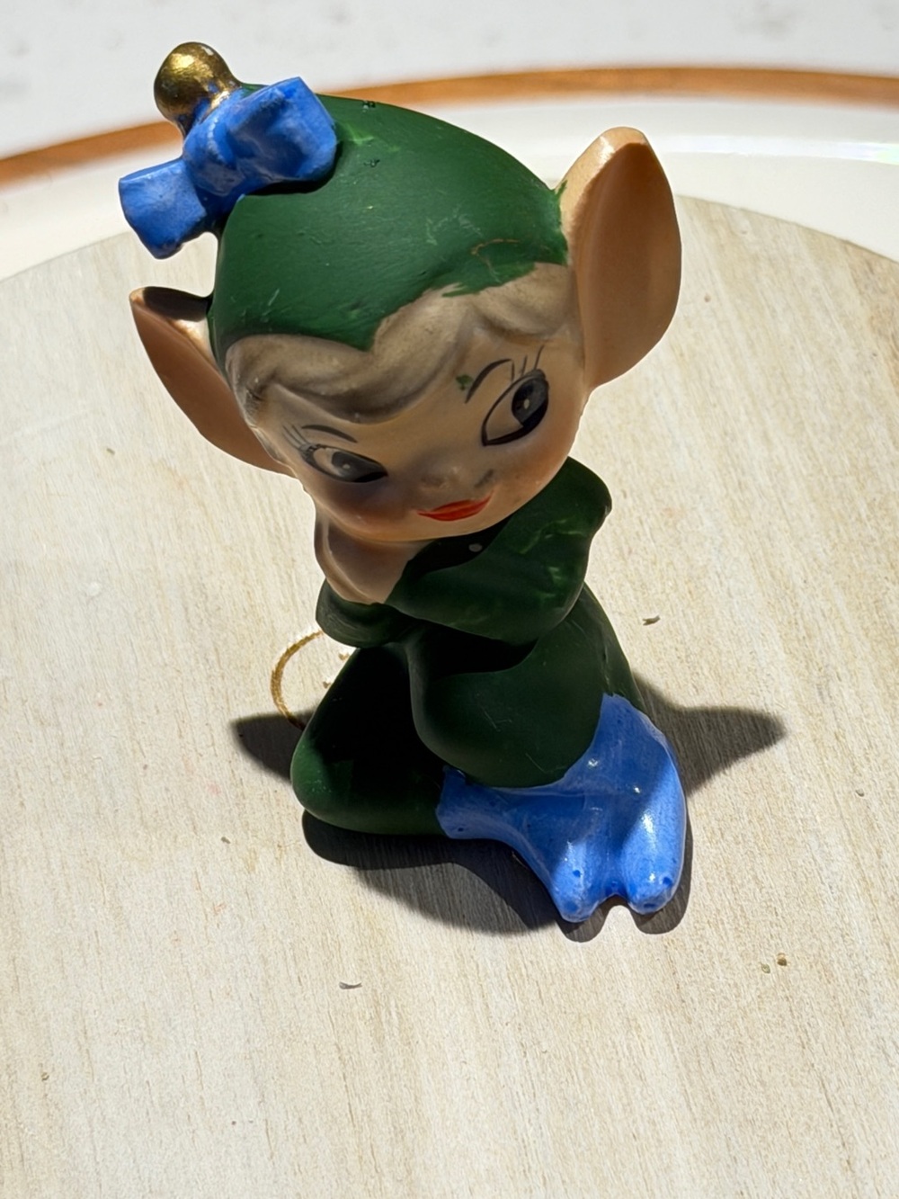Vintage Napco Pixie or Elf Figurine Antique